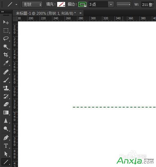 绘制曲线虚线,photoshop cc,photoshop2014,photoshop