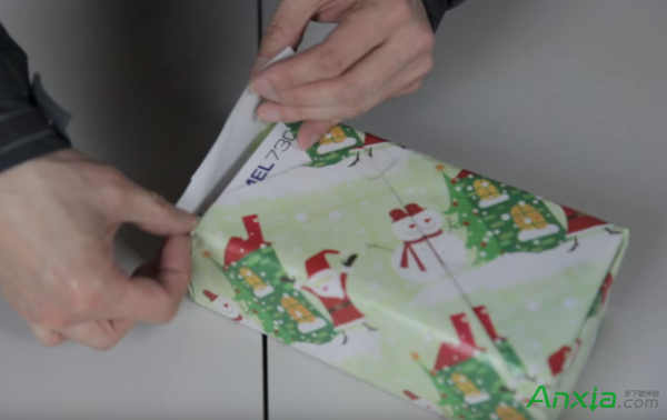 圣诞节,包装圣诞礼物,用一张纸包装圣诞礼物攻略,包装圣诞礼物攻略