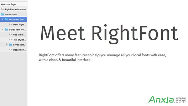 RightFont,Mac平台字体管理软件,Mac平台字体管理软件RightFont使用教程,字体管理工具RightFont怎么用