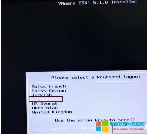 VMware虚拟化ESXI5.1系统安装
