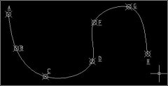 AutoCAD怎么绘制样条曲线