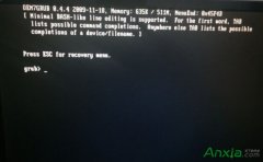 电脑系统安装后开机出现oem7grub 0.4.4 20091118错误解决办法
