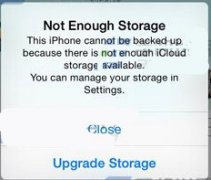 苹果设备Not Enough Storage原因和解决办法