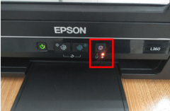 EPSON L360打印机出现故障-废墨计数清零问题解决方案