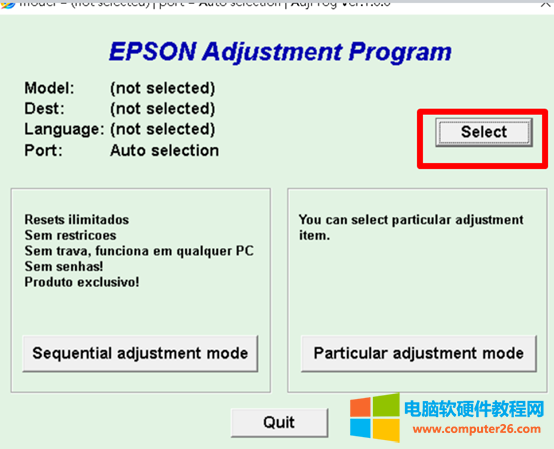 知识分享003:EPSON L360打印机出现故障-废墨计数清零