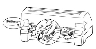 DP680票据打印机如何安装放置使用连续纸？5