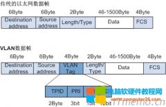 vlan帧结构_VLAN数据帧标签各字段含义
