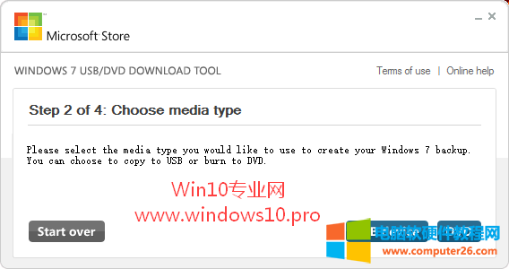 【U盘装系统Win10】Windows 7 USB/DVD download tool制作Win10 U盘系统安装盘