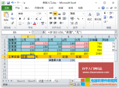 Excel插入函数（Excel2010中插入函数的方法）