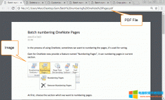如何批量转换PDF为带格式的文本和图片，并导入到OneNote里
