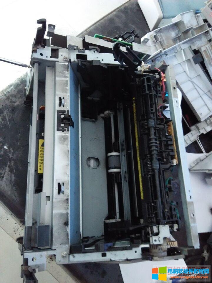 HP LaserJet M1005 激光多功能一体机拆定影图解