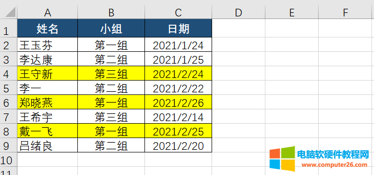Excel如何设置日期自动提醒 高亮显示数据